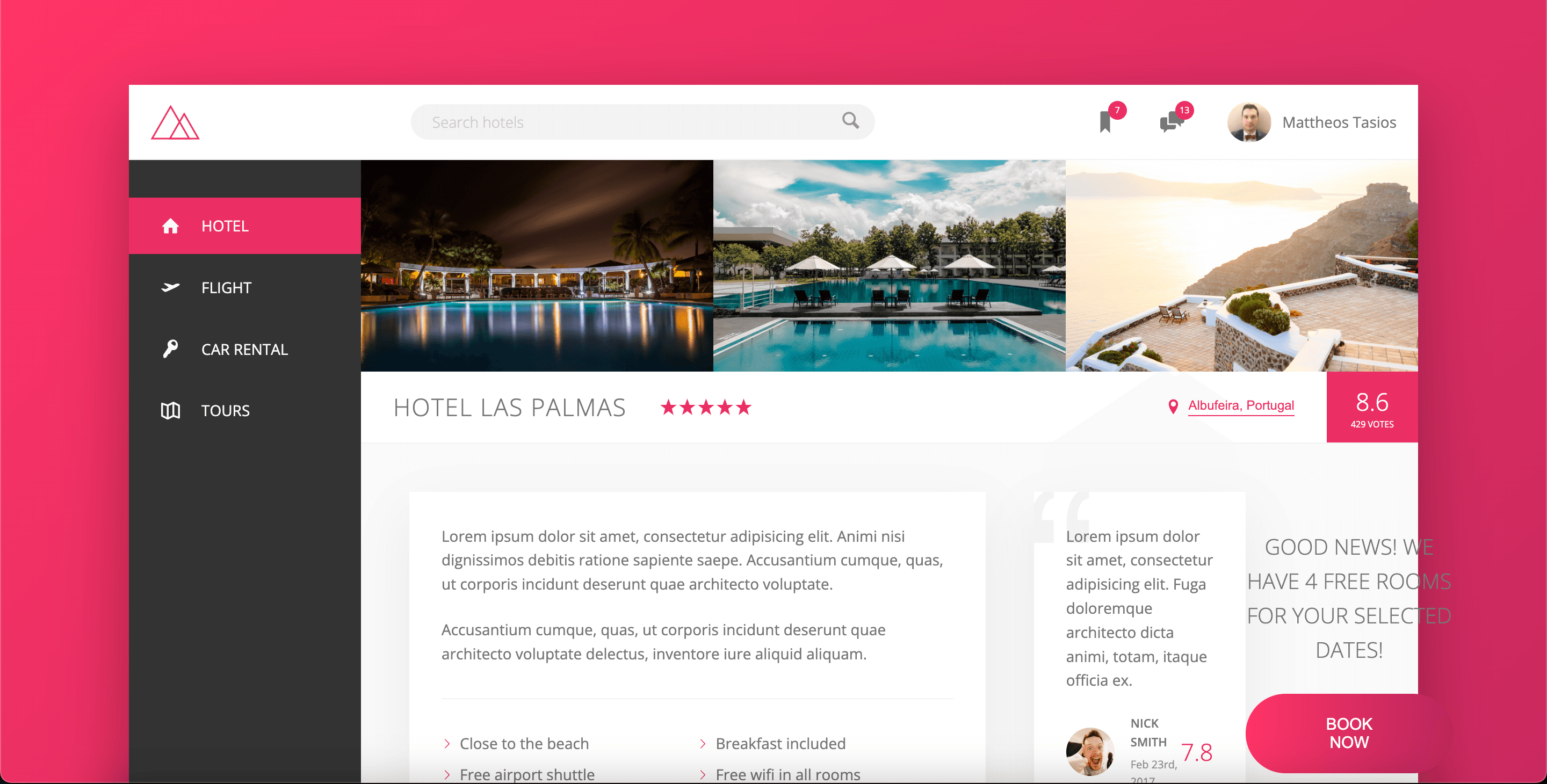 Discover Website preview